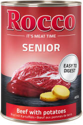 Rocco 24x400g Rocco Senior Marha & burgonya nedves kutyatáp