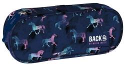 DERFORM BackUp Lovas ovális tolltartó - Magic Horses (PB4A88) - gyerekjatekbolt