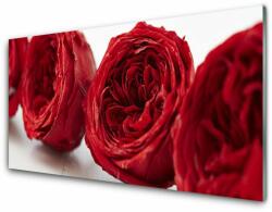 tulup. hu Modern üvegkép Rózsa virágok Plant 100x50 cm 4 fogas