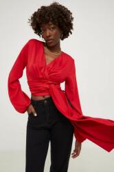 ANSWEAR bluza femei, culoarea rosu, neted BBYH-BDD007_33X