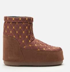 Moon Boot cizme de iarna Icon Low Nolace Quilted culoarea maro, 14094800.002 9BYX-OBD4AE_88A (14094800.002)