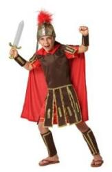 BigBuy Costum Deghizare pentru Copii Gladiator Multicolor Mărime 7-9 Ani Costum bal mascat copii
