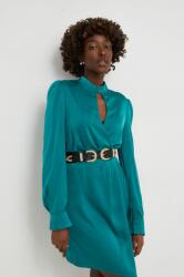 ANSWEAR rochie culoarea verde, mini, evazati BBYH-SUD00I_77X