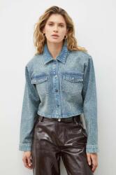 Gestuz geaca jeans femei, de tranzitie, oversize PPYH-KUD00I_55J