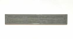  5x30 Ava Iron Grey szürke fényes rusztikus csempe