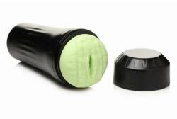 Creature Cocks Raptor - hüllő műpunci tokban (fekete-zöld)