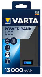 VARTA Hordozható akkumulátor VARTA "LCD Powerbank" 13000 mAh (57971)