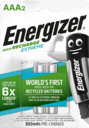 Energizer Akkumulátor Energizer Extreme mikro AAA 800mAh 2db/csm NZRPEO01 (NZRPEO01)