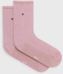 Tommy Hilfiger zokni rózsaszín, női - rózsaszín 39/42 - answear - 2 990 Ft