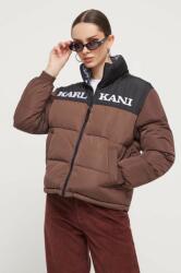 Karl Kani kifordítható dzseki női, barna, téli - barna L