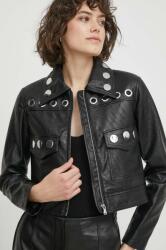 Sisley rövid kabát női, fekete, átmeneti - fekete 40 - answear - 40 990 Ft