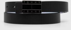 Tommy Jeans kifordítható bőröv fekete, női - fekete 90
