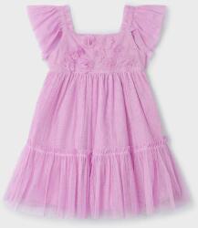 Mayoral gyerek ruha lila, mini, harang alakú - lila 104 - answear - 16 990 Ft