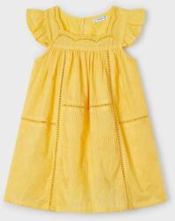 Mayoral gyerek pamutruha sárga, mini, harang alakú - sárga 122 - answear - 16 990 Ft