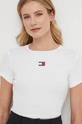 Tommy Jeans t-shirt női, fehér - fehér L - answear - 11 990 Ft