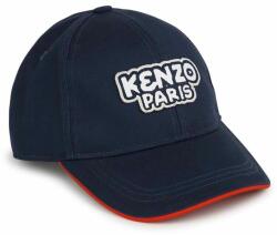 Kenzo kids gyerek pamut baseball sapka nyomott mintás - kék 56 - answear - 11 990 Ft