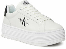 Calvin Klein Sneakers Calvin Klein Jeans Bold Platf Low Lace Lth Ml Met YW0YW01431 Bright White/Black 01W