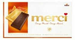 merci Csokoládé MERCI Narancsos-Manulás 70% étcsokoládés 100g (14.02094)