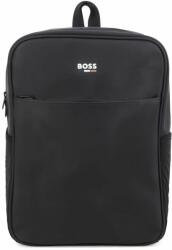 Boss gyerek hátizsák fekete, nagy, sima - fekete Univerzális méret - answear - 37 990 Ft