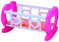 A. I. & E Játék baba bútor műanyag kiságy