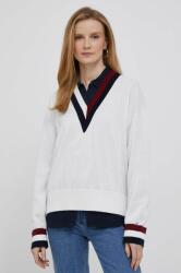 Tommy Hilfiger pulóver könnyű, női, bézs - bézs L - answear - 47 990 Ft