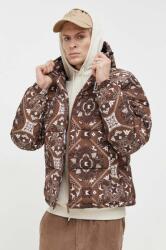 Karl Kani rövid kabát férfi, barna, téli - barna L