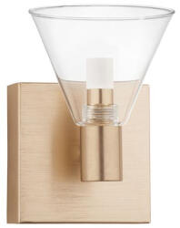 Nova Luce Aplica de perete LED, Design Modern, 5W, Lumina Calda 3000K, Gold (58351-)