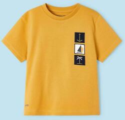 MAYORAL gyerek póló sárga, nyomott mintás - sárga 92