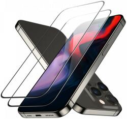 ESR Folie pentru iPhone 15 Pro Max (set 2) - ESR Tempered Glass - Negru