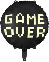 Partydeco Szülinapi lufi 18" 45cm, Game Over (LUFI417450)
