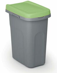 Stefanplast Válogatott hulladékgyűjtő HOME ECO SYSTEM, műanyag, 15l, szürkészöld