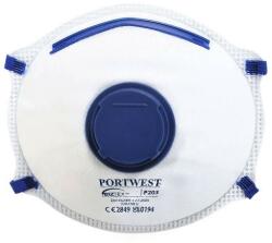  P203WHR Portwest FFP2 szelepes Dolomit légzésvédő maszk (10 db) (P203WHR)