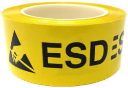 ESD Caution Padlójelölő Ragasztószalag 50mm X 33 M