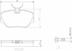 BREMBO BRE-P71004