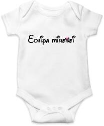 Personal Body pentru copii - Echipa miresei Culori: Alb, Mărimea - Cei mici: 18 luni