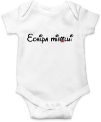 Personal Body pentru copii - Echipa mirelui Culori: Alb, Mărimea - Cei mici: 12 luni