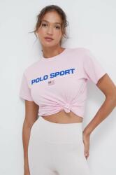 Ralph Lauren pamut póló női, rózsaszín - rózsaszín XS - answear - 19 990 Ft