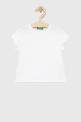 Benetton gyerek pamut póló fehér - fehér 98 - answear - 3 790 Ft