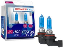 m-tech Set 2 Becuri HIR2, 12V, PX22D, 9012, 55W, Albastru Xenon (PTZXBHIR2-DUO)