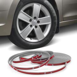 AVEX Inele de protectie si decor jante, adezive, din plastic flexibil - GRI