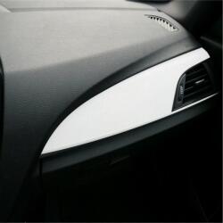 AVEX Folie Auto Colantare Trimuri, Model Piele Alba, 100 x 45cm