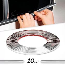 AVEX Rola Ornament autoadeziv, 10mm x 15m, culoare Crom SILVER