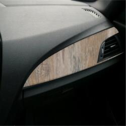 AVEX Folie Auto Colantare Trimuri, Model Lemn Rustic, 100 x 45cm