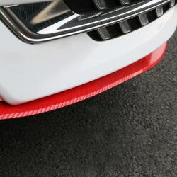 AVEX Protectie spoiler, prelungire bara fata/spate din cauciuc, culoare CARBON Rosu