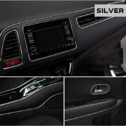 AVEX Banda decor interior crom TUNING, 5m, ARGINTIU