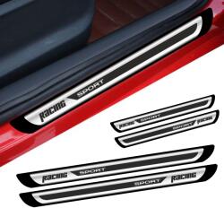 AVEX Set 4 bucati Protectii Praguri din autocolant Crom - Racing Sport