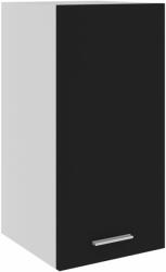 vidaXL Dulap suspendat, negru, 29, 5x31x60 cm, PAL (801245)