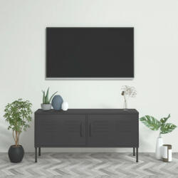 vidaXL antracitszürke acél TV-szekrény 105 x 35 x 50 cm (336231) - balena