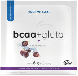 BCAA + GLUTA - 6 g - kékszőlő - Nutriversum (FL-0021)