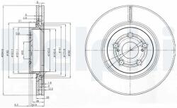 DELPHI Tarcza Ham. Przod - centralcar - 16 035 Ft
